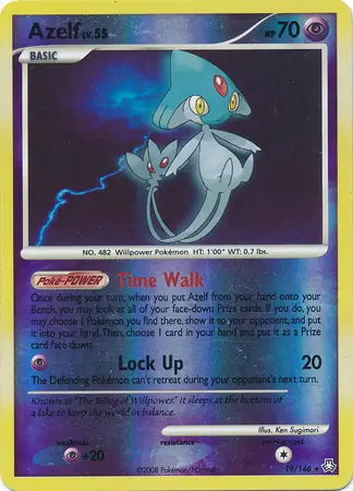 Legends Awakened Azelf #19/146 reverse holo